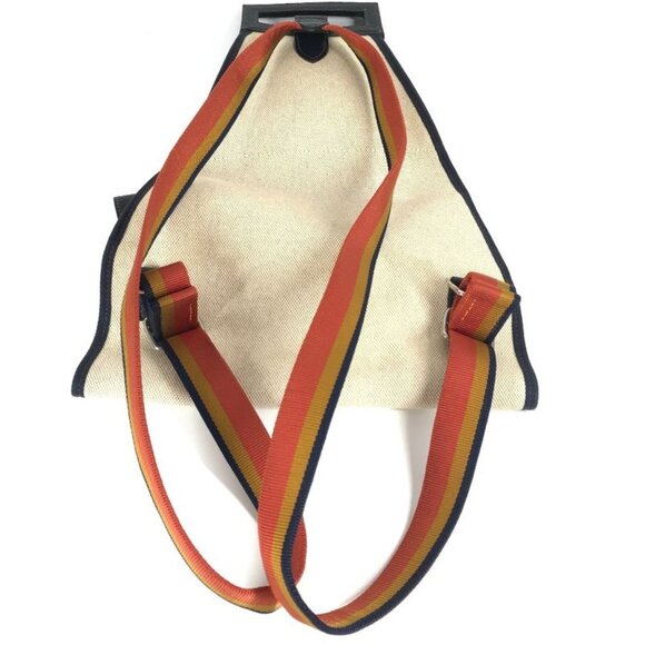 Hermes Backpack Backpack Toile Ashe Beige main image 7